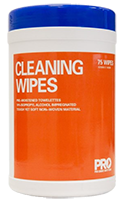 WIPES ISOPROPYL MEDIQ CW75 TUB 75