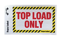LABEL 'TOP LOAD ONLY' 75mm X 130mm BOX 500
