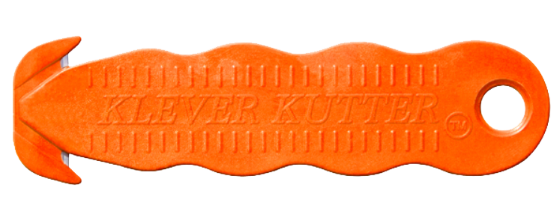 KNIFE SAFETY KLEVER KUTTER 2 SIDED ORANGE DIPLOMAT