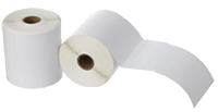 LABEL THERMAL DIRECT 100mm X 150mm WHITE LABEL ROLL 350 (MOQ 1 Ctn)
