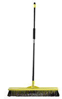 BROOM 600mm MED STIFF W/HANDLE TRADESMAN B-12152 OATES