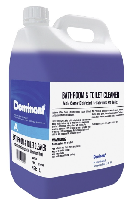 CLEANER BATHROOM & TOILET DOMINANT C14293 CTN 2 X 5Ltr