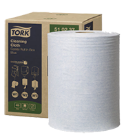 WIPES MULTIPURPOSE 31.5cm X 25cm 510237 BLUE TORK ROLL 152M